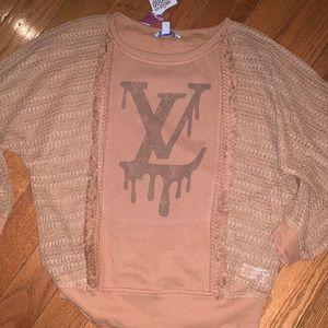 Designer inspired lightweight sweater